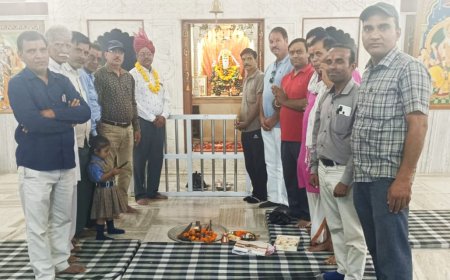 समारोह पूर्वक मनाया विश्वकर्मा पूजन दिवस