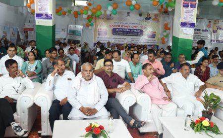 द्वितीय मुख्यमंत्री रोजगार उत्सव आयोजित: नवनियुक्त कार्मिकों को मिले नियुक्ति पत्र, विकास कार्यों का किया लोकार्पण-शिलान्यास किया