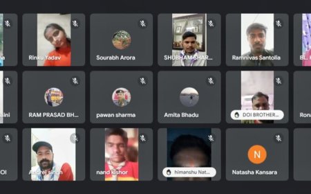 स्काउट्स एवं गाइड्स युवा समिति की ऑनलाइन बैठक में विभिन्न कार्यों के लेकर की चर्चा