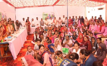 पोषण माह का आयोजन बनवीरपुर, टपुकड़ा में,मातृ एवं शिशु पोषण के प्रति जागरूकता फैलाना उद्देश्य