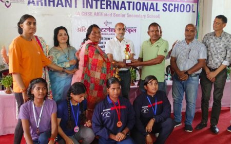 लाडो स्पोर्ट्स एकेडमी की लाडो ने  जिले में गाड़े झंडे