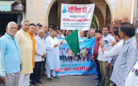 स्वच्छता ही सेवा पखवाड़े के तहत रैली का आयोजन