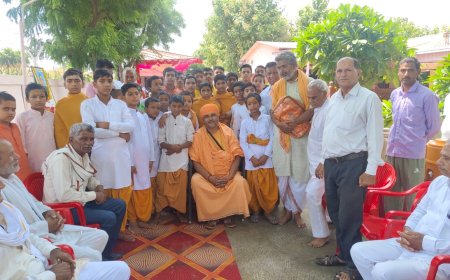 झंझारपुर आनंद बाग में धार्मिक कार्यक्रम आयोजित