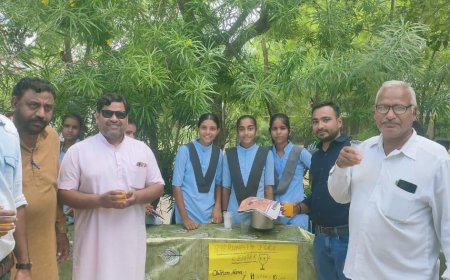 नान्दसा में किशोरी मेले का हुआ आयोजन