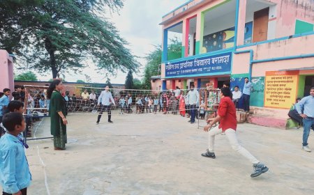 दो दिवसीय तहसील स्तरीय शिक्षक क्रीड़ा एवं सांस्कृतिक प्रतियोगिता का हुआ समापन