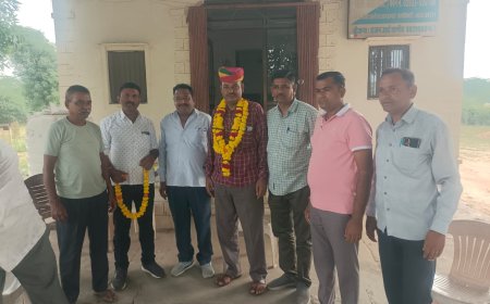 कोसेलाव चौकी जसाराम व चाणोद चौकी मोडाराम  एएसआई बनने पर ग्रामीणों खुशी की लहर