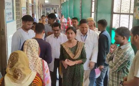 अलवर जिला कलक्टर ने सामान्य चिकित्सालय व महिला अस्पताल का किया आकस्मिक निरीक्षण,खामियों को दुरुस्त करने के निर्देश