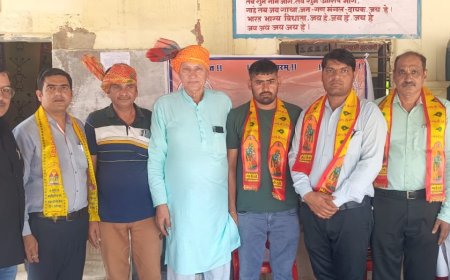 शिक्षक संघ राष्ट्रीय भरतपुर शहर के निर्वाचन संपन्न