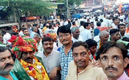 ब्राह्मण समाज समिति ने  किया लवकुश शोभायात्रा का स्वागत