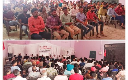 सोशल डेमोक्रेटिक पार्टी ऑफ़ इंडिया भीलवाड़ा विधानसभा कमेटी के चुनाव संपन्न