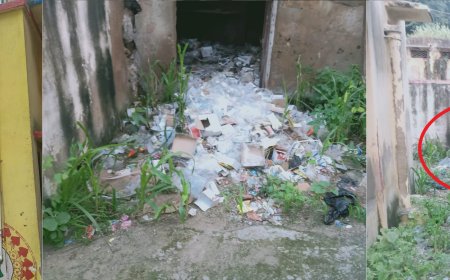 आरोग्य स्वास्थ्य मंदिर में मूलभूत सुविधाओं सहित पीने के पानी का अभाव