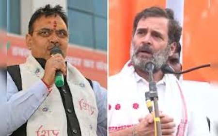 राहुल गांधी देश को तोड़ने की बात करते हैं: भजनलाल