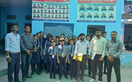 मरुधर मोंटेंसरी स्कूल में कक्षाओं का सतत व्यापक किया मूल्यांकन