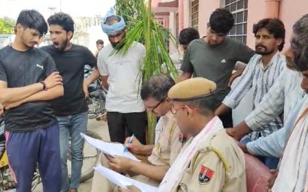 रेलवे स्टेशन ट्रेक पर मिला युवक का कटा हुआ शव ,पोस्टमार्टम करा शव परिजनों को सौंपा: परिजनों ने कि मौत के कारणों की जांच की मांग