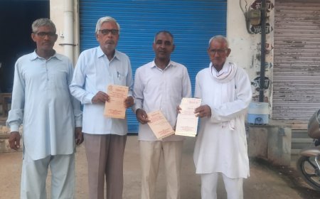 पचलंगी का प्रसिद्ध कुश्ती दंगल 2 अक्टूबर को :लक्ष्मण सिंह कुड़ी के सानिध्य में निमंत्रण पत्र का हुआ विमोचन