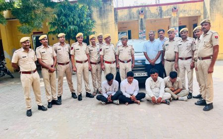 बसों में बैंग के चीरा लगाकर चोरी की वारदात करने वाली हरियाणा की सांसी गैंग किया पर्दाफाश चार गिरफ्तार