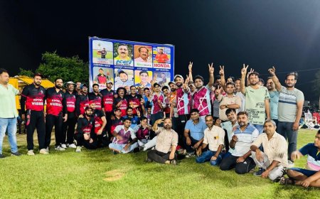 मेहरू वॉरियर की अग्रवाल मेटल पर 6 विकेट से जीत: मैन ऑफ द मैच गौरव