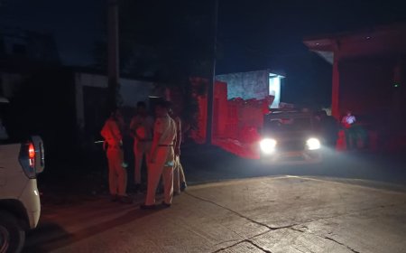 गोली कांड में  मिर्चूनी ग्राम बना पुलिस छावनी