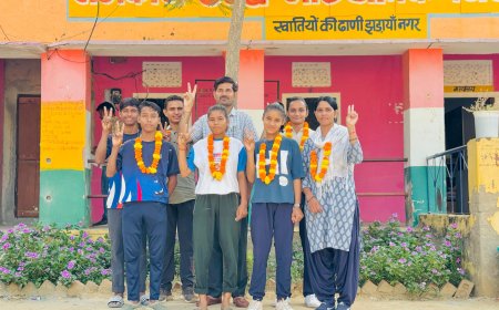 वेटलिफ़्टिंग जिला चैम्पियनशिप खातियो की ढाणी झड़ाया नगर के नाम