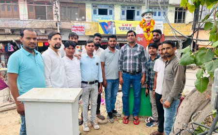 युवाओ ने मनाई शहीद भगत सिंह की जयंती