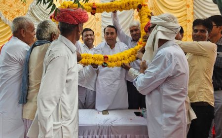 शहरी आयुष्मान आरोग्य मंदिर (जनता क्लिनिक)‌ का बोरानी में विधायक गोपीचंद ने किया शुभारम्भ