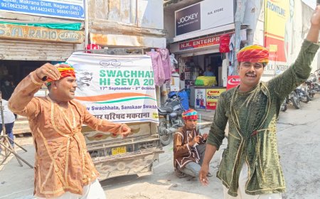 नुक्कड़ नाटक से स्वच्छता का दिया संदेश