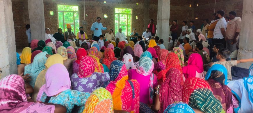 एक वर्ष बाद भी शुरू नहीं हुई जल जीवन मिशन योजना: पानी को तरसे गांव वाले, ग्रामीणों ने भाजपा नेता जय आहुजा को बताई समस्या