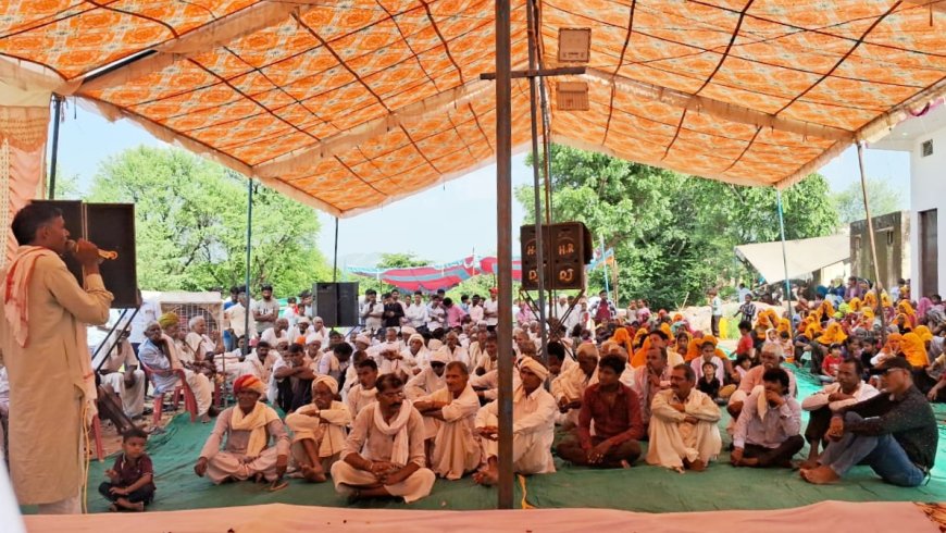 मोतीवाड़ा में भैरूजी व देवनारायण भगवान के मेले में दर्शनों को उमड़ी श्रद्धालु की भीड़,पद दंगल व भंडारे का हुआ आयोजन