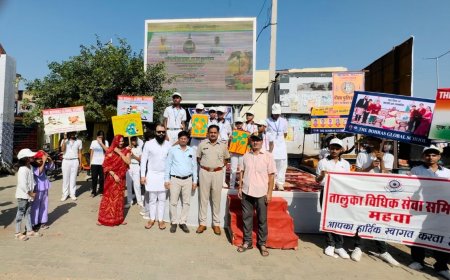 द बोहराज ग्लोबल सीनियर सेकेंडरी स्कूल ने  गांधी जयंती पर स्वच्छ भारत अभियान की जागरूकता हेतु किया नुक्कड़ नाटक,  निकाली रैली