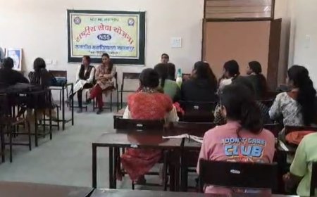 जहाजपुर महाविद्यालय मे मनाया स्वच्छ भारत दिवस