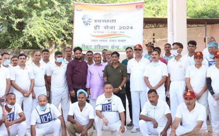 स्वभाव स्वच्छता, संस्कार स्वच्छता, ही सेवा  - बंधन सक्सेना उप महानिरीक्षक एसएसबी