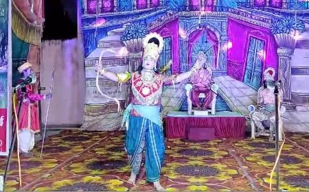 श्रीराम लीला मंचन हुआ गणेश पूजन के साथ शुभारंभ