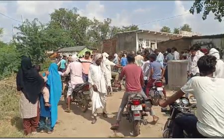 बकरी चराने गए दो  बच्चो की जोहड़ में डूबने से मौत