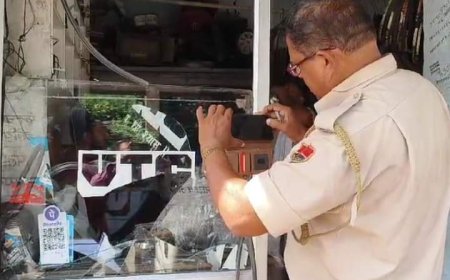 आटा चक्की विक्रेता के साथ लूट और मारपीट, दुकान में तोड़फोड़