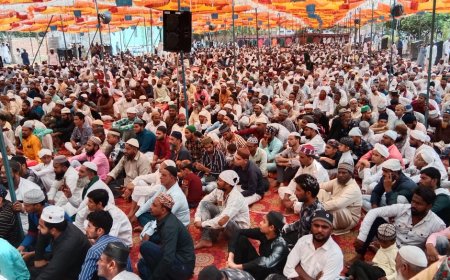 मुफ़्ती ए आज़म राजस्थान का उर्स देश में अमनों अमान की दुआ के साथ हुआ संपन्न