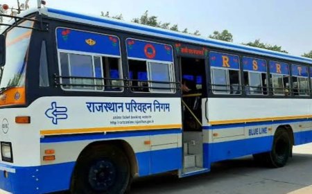 भरतपुर डिपो की बस धोलपुर से बाया पहाडी होते हुए भिवाडी सेवा प्रारम्भ