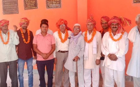 रामगढ़ यादव समाज के शमशेर सिंह यादव बने अध्यक्ष