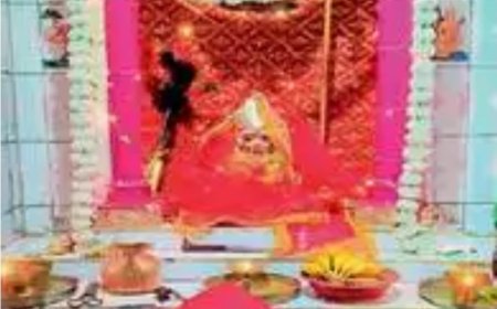 देश के बंटवारे में बलोचिस्तान में रह गई हिंगलाज शक्तिपीठ, पाक से भुल्लूपुरी परिवार लाया ज्योत: खैरथल में बनाए मंदिर