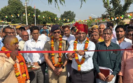 श्रीजसवंत प्रदर्शनी एवं पशुमेले -2024 का विधिवत शुभारम्भ