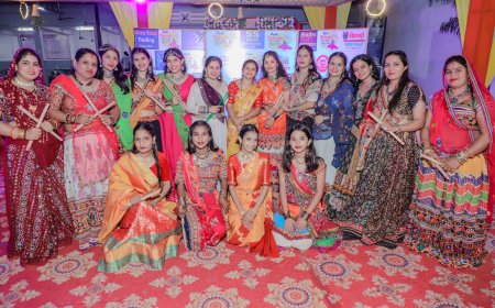 सेन युवा एकता मंच के तत्वाधान में दो दिवसीय गरबा डांडिया महोत्सव संपन्न