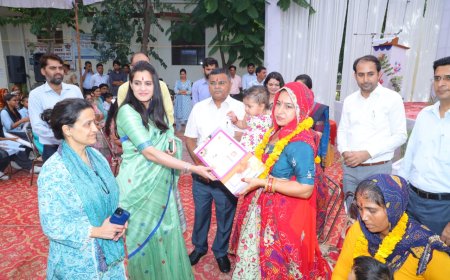 झुंझुनू जिला पोषण ,शिक्षा, महिला बाल विकास के अन्य कार्य मे हमेशा राजस्थान में अव्वल  रहा है : जिला कलेक्टर