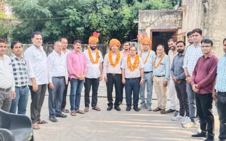 राजस्थान पंचायती राज एवं माध्यमिक शिक्षक संघ उपशाखा के तत्वाधान में पंचायत समिति सभागार में चुनाव संपन्न