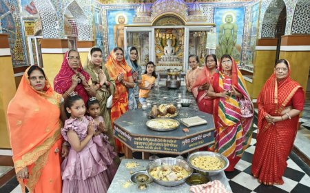 शीतल नाथ भगवान का मोक्ष कल्याणक दिवस मनाया