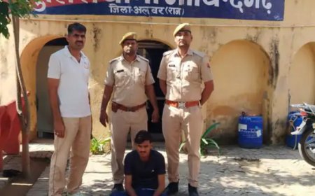 नकली मैसेज भेज कर ठगी करने वाला आरोपी गोविंदगढ़ पुलिस ने किया गिरफ्तार