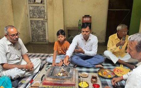 सैनिकों के सम्मान में हुआ गायत्री महायज्ञ एवं महामृत्युंजय मंत्र का सामूहिक का आयोजन