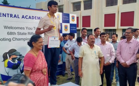 आशीष डागुर ने एयर पिस्टल योजना में हासिल किया गोल्डन मेडल