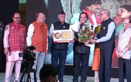 राजस्थानी फिल्म निर्माता व निदेशक सन्नी अग्रवाल सम्मानित