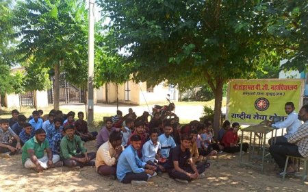 श्री टोडरमल पीजी महाविद्यालय में  राष्ट्रीय सेवा योजना के द्वितीय एक दिवसीय शिविर का आयोजन