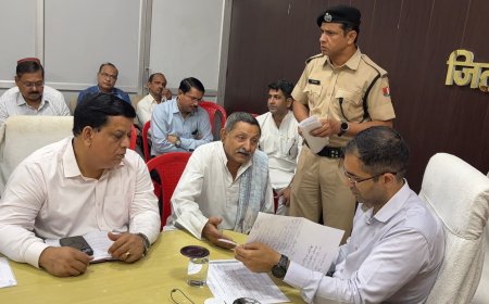 जिला कलक्टर भरतपुर ने जिला स्तरीय जनसुनवाई कर सुने आमजन के परिवाद