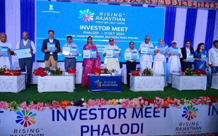 फलौदी में जिला स्तरीय इन्वेस्टमेंट समिट में 10 हजार करोड़ से अधिक का निवेश